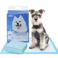 Nobleza - Lot de 50 tapis d’hygiène pour chiens. Ultra-absorbant. 60x60cm.