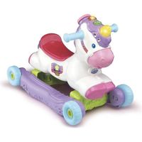 VTech - Maxiloco, Mon Trotti Train 7 en 1, Trotteur Pousseur Bébé, Porteur  Évolutif, Tableau d'Éveil Interactif Détachable, Blocs de Construction  Alphabet, Cadeau Bébé Dès 1 An - Contenu en Français 