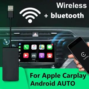 AUTORADIO Dongle Carplay sans fil pour système Android, GPS 