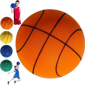 Ballon De Basket Silencieux Et Panier, Taille 3 5 7 Haute Densité