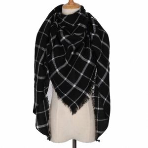 B Fcostume /écharpe Femme 20 Couleurs Hiver Plaid Chic Longue Chale Femme De no/ël /Épais Cadeau De Mariage Chaud Automne Hiver Grand Plaid Tissu Glands Foulard Long Foulard color/é Foulard d/écontract/é
