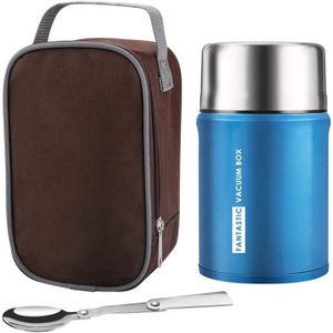 GOURDE Boîtes Alimentaires Isothermes,Thermos étanche 750