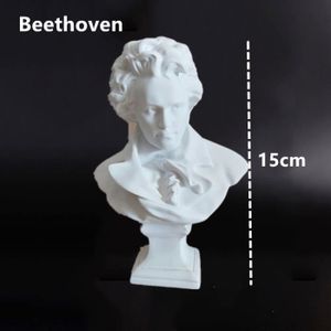 FIGURINE - PERSONNAGE Beethoven 15cm - Statue Décorative Pour Salon, Scu