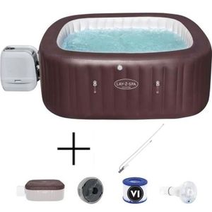 SPA COMPLET - KIT SPA Spa gonflable BESTWAY - Lay-Z-Spa Maldives - 201 x