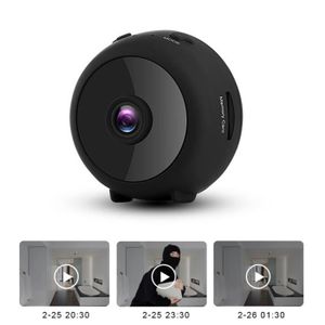 Generic Mini WiFi HD 720P Caméra IP sans Fil à Vision Nocturne de Sécurité  de Maison à Grand Angle de 120 Degrés - Noir à prix pas cher