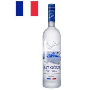 VODKA Vodka Premium - Lot de 3 bouteilles Grey Goose -  