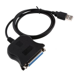 Câble USB 1.1 Type A vers port parallèle Centronics CENT-36 DIGITUS USB vers imprimante série Câble de connexion 1,8 m 