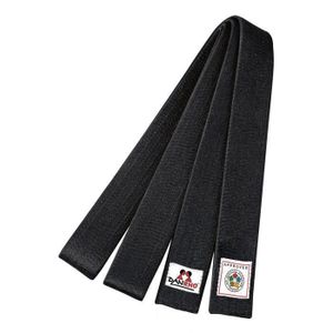 CEINTURE - OBI Ceinture Judo Danrho IJF rec. - noir - 330 cm