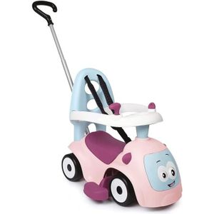 VEHICULE PORTEUR Smoby - Porteur Maestro Balade Rose - Pour Enfant Dès 6 Mois - Evolutif - Roues Silencieuses - Klaxon