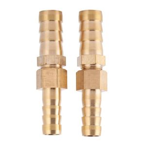 Acheter Plomberie en laiton 1/8 1/2 3/4 1 tuyau barbe en laiton raccord  de tuyau tuyau Joint coupleur connecteur adaptateur