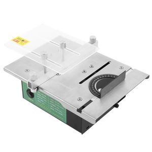 SCIE STATIONNAIRE Mini scie à table bricolage modèle précision machine de découpe électrique outil ménager réglable DC12-24V bricolage scie