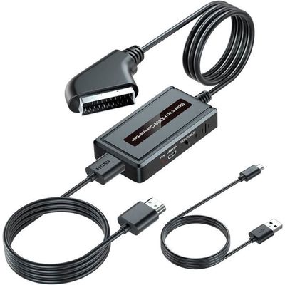 Active Péritel Vers HDMI Convertisseur, Alimentation USB - 121775