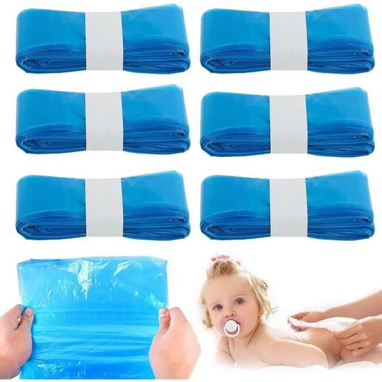 Recharge Poubelle Couches Tommee Tippee Sangenic – Lot De 18 | Film Antibactérien, Anti-Odeurs