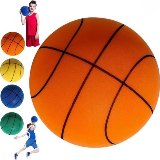 Le Handleshh Basketball silencieux, Basketball silencieux Dribble  intérieur, Balle en mousse haute densité non revêtue Safe Quiet Basketball