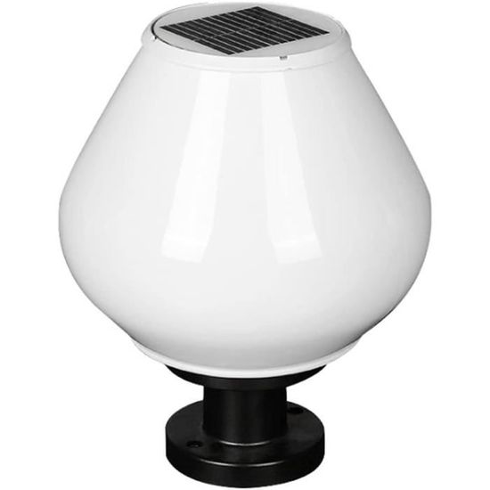 Lot De 2 Lampes De Pilier Style Victorien - Étanches IP44, Aluminium, Pour Jardin Et Allée