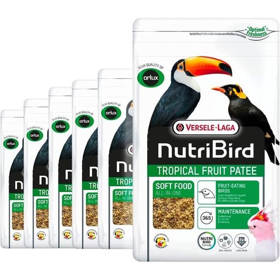 Pâte Universelle Arquivet Pour Oiseaux Insectivores Et Frugivores - 1kg - Nourriture Complète Vitamines