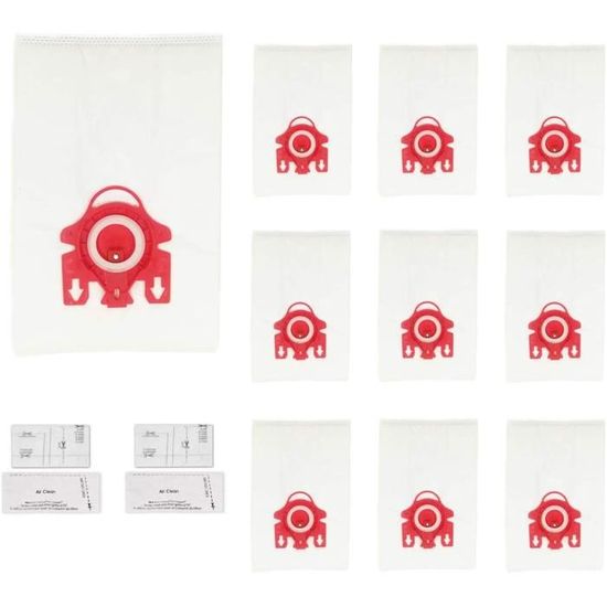 6 Sacs Aspirateur Compatibles Miele GN + 2 Filtres MP Et 2 AC - Pour Classic C2, C3, S2, S5, S8, S400