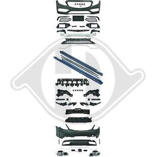 Kit carrosserie Mercedes classe C W205 1517 ABS a peindre (350) Cdiscount Auto
