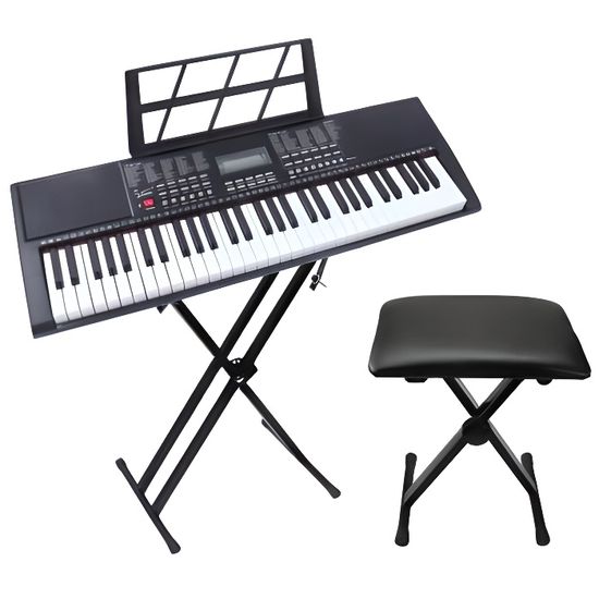 CAHAYA Clavier Piano 61 Touches - Ensemble De Piano Électronique Pour