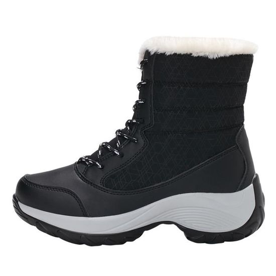 Chaussures Montantes Ultra Confort Avec Semelle Epaisse