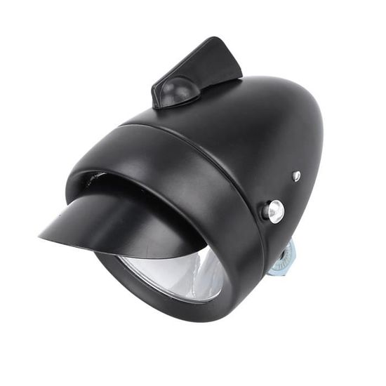 Phare Avant Vélo Ancien – Rouge, Années 30, Pièce D'époque Pour Cyclo