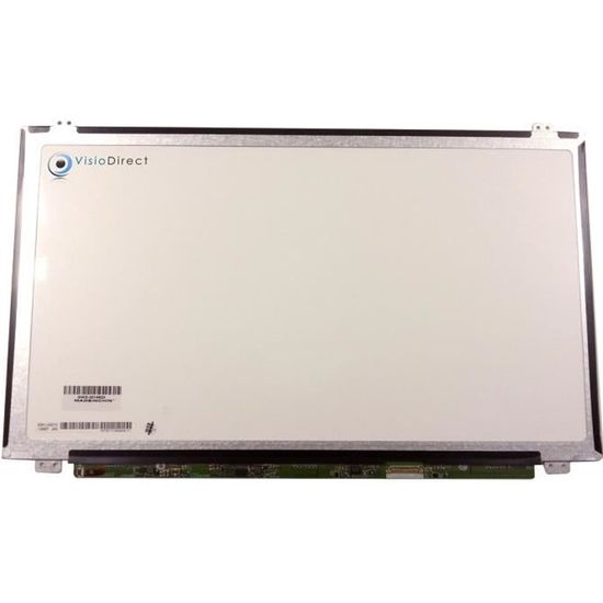 Dalle écran 15,6 Pouces LED SLIM EDP 1920x1080 Pour Dell Latitude E5570 - Connecteur 30 Pins, Neuve