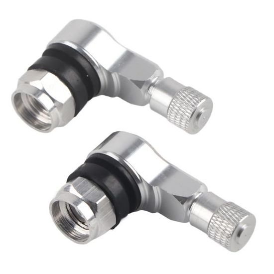 Bouchons de valve de pneu à angle de 90 degrés, 4 pièces de valve d Bouchons de valve de pneu à angle de 90 degrés, 4 pièces de valve d