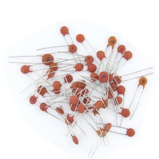 Lot De 5x300 Condensateurs Céramique - Assortiment De Valeurs De 1pF à 100nF - Parfait Pour L'électronique Et Les Réparations