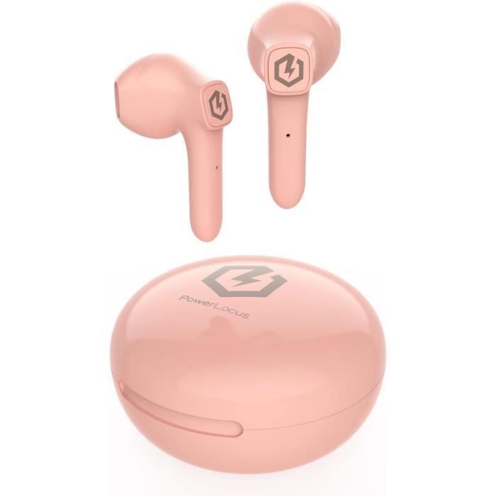 Écouteurs Bluetooth IKG BTW86 - Hi-Fi, étanche, Charge Rapide USB-C - Blanc Neuf