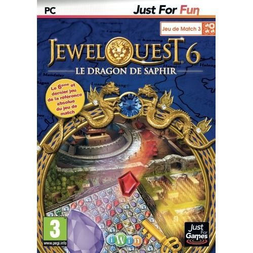 Just For Games Jewel Quest 6: Le Dragon De Saphir / Jeu PC