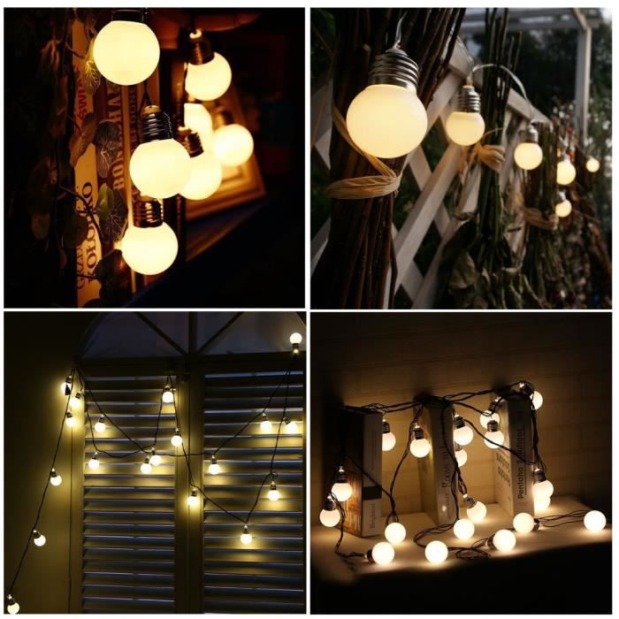 BANDE LED - RUBAN LED 4M 10LED solaire de chaîne ampoule cordes lampe perles de mariage Fée décor_u3090 Jeffrey 2938 zl
