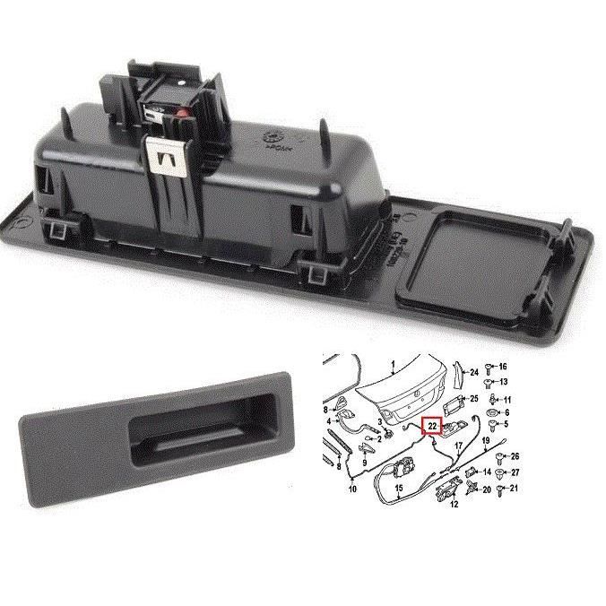 Pommeau de commutation Bouton Pommeau BMW 3er 5er 6er x3 x5 Carbon M paquet 5 vitesses