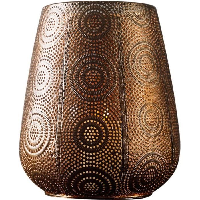 Supports pour bougies votives Bougeoirs Décoration Vintage en Fer Forgé Romantique Table De Café Parfumée Bougeoir 13 * 92070