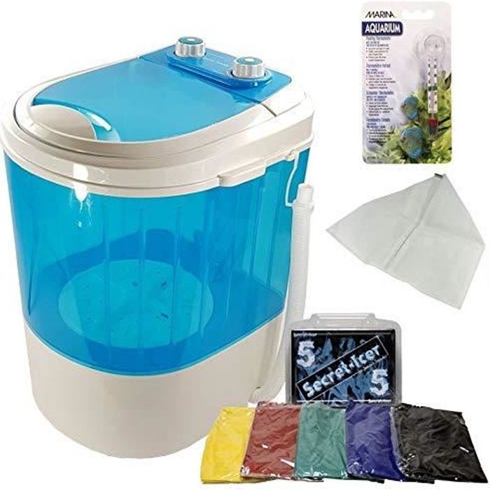 Secret Smoke - Machine à laver extraction résines à froid Ice Washer resins extraction + Kit bourses Secret iCER