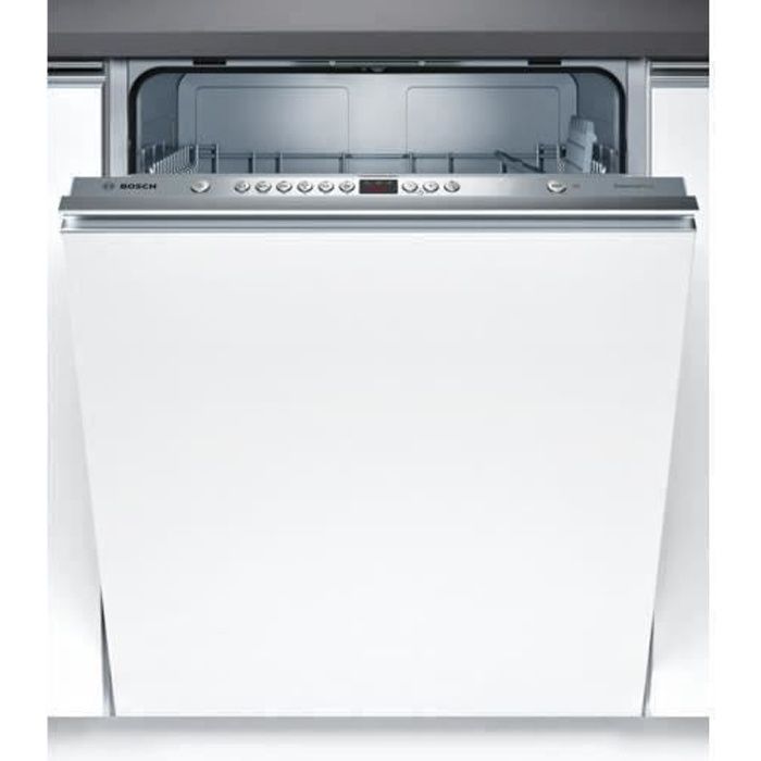 Lave-vaisselle tout intégrable BOSCH SMV46AX00E - 12 couverts - Moteur induction - Largeur 60 cm - Classe A+ - 48 dB