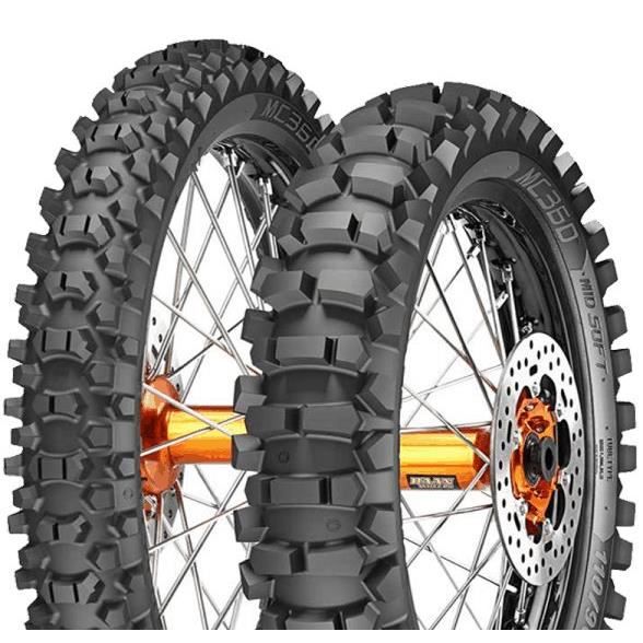 METZELER 100/100 - 18 M/C 59M MC360 Mid Soft MST - Pneu Moto Cross Été