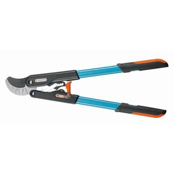 GARDENA Coupe-branches à enclume SmartCut Comfort – Lame enclume auto – Coupe Ø45mm max – Anti adhérence – Garantie 25 ans (8773-20)