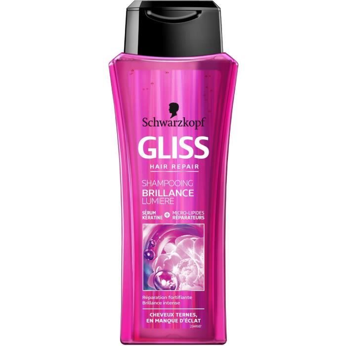 GLISS Shampooing Brillance Lumière - 250 ml
