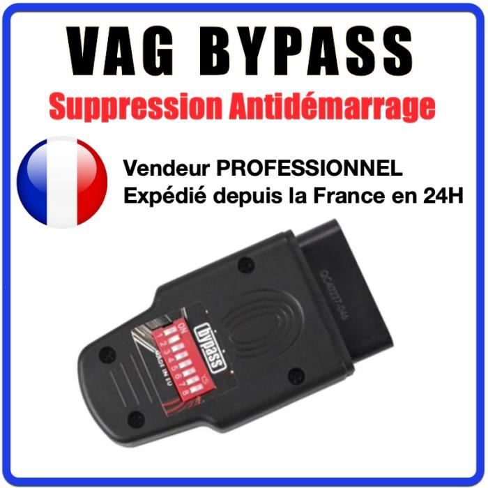 VAG BYPASS IMMO – DÉSACTIVATION/ACTIVATION ANTIDÉMARRAGE PAR OBD