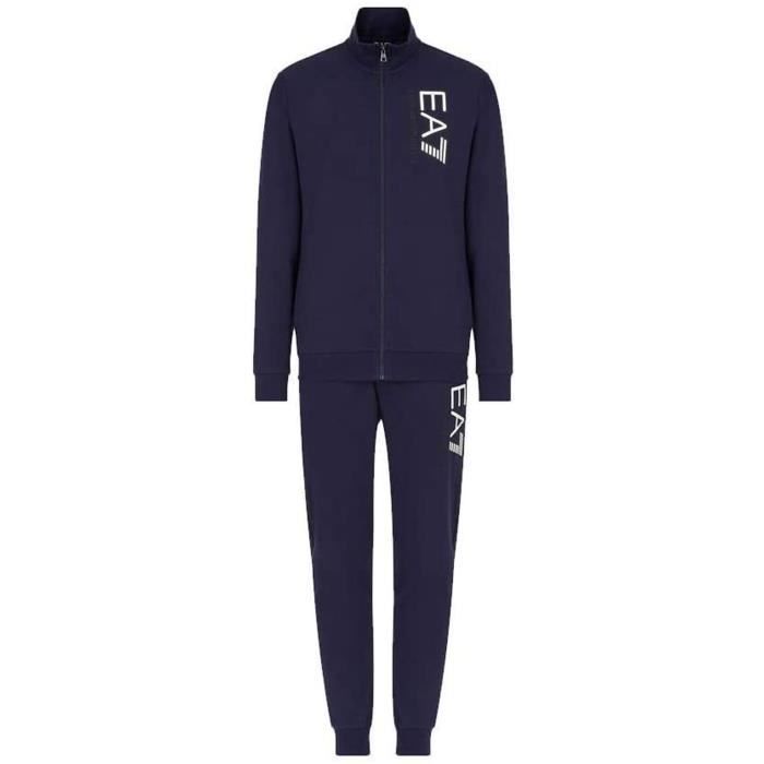 EA Costume Homme Train Visibilité T-Suit Logo Bleu M