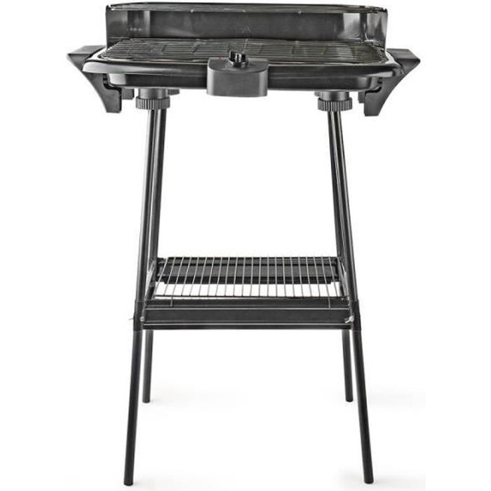 Nedis Barbecue Électrique Rectangulaire 46x28cm 2 000 W