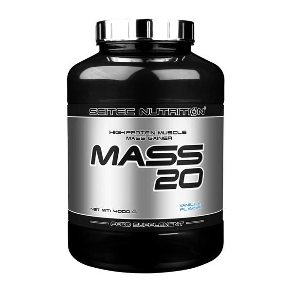 Mass 20 4Kg Scitec Nutrition VANILLE - Proteine Gainer