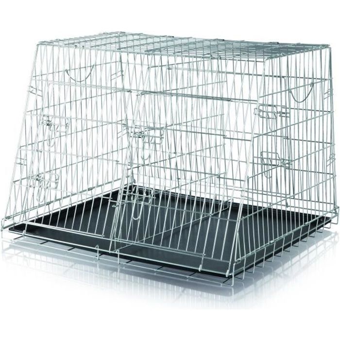 TRIXIE Double cage de transport chien 93x68x79 cm