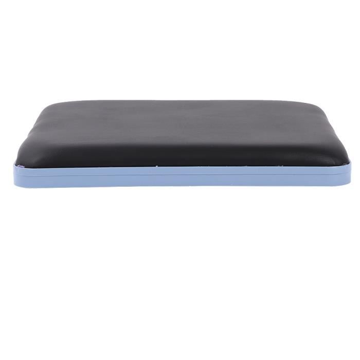 Chaise percée - Chaise toilette ,Avec dossier -Acier ,Commode Chaise percée pliante ,Avec couvercle et pliage Livraison Rapide BLU