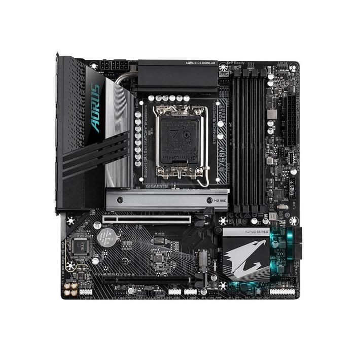 Carte mère GIGABYTE B760M AORUS PRO DDR4 SDRAM Intel B760 Socket LGA1700 4xDDR4 SDRAM 128GB Micro ATX - Gigabyte