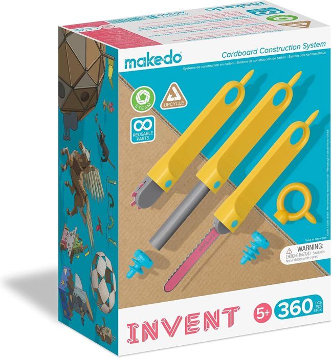 Makedo Safe-Saw - Scie Sans Danger Pour Carton, Jeu De Construction STEM Créatif Pour Enfants Jouet éducatif Carton Makedo Safe-Saw - Scie Sans Danger Pour Carton, Jeu De Construction STEM Créatif Pour Enfants Jouet éducatif Carton