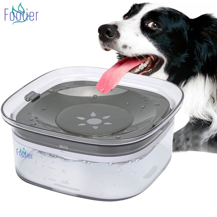 Meilleurs prix pour Gamelle Anti Éclaboussures Chien, Bol d'eau de Flottabilité pour Chien Gamelle Anti Goutte pour Chien de Voyage-Grande