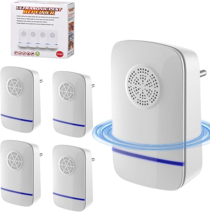 Chicco Dispositif Anti-moustiques, Anti-moustiques Pour Bébés, Portable, à Ultrasons, Silencieux Et écologique, Rayon D'efficacité De 3 M, Ne Dégage Pas De Substances Chimiques, Avec Clip Pratique