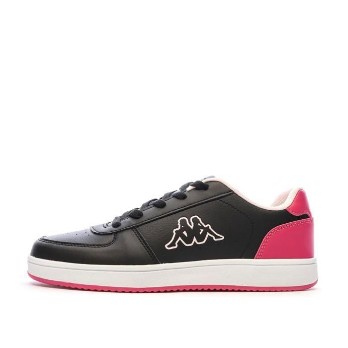 Kappa Baskets - KAPPA - Malone Lace - Noir/Rose - Tige synthétique - Fermeture à lacets