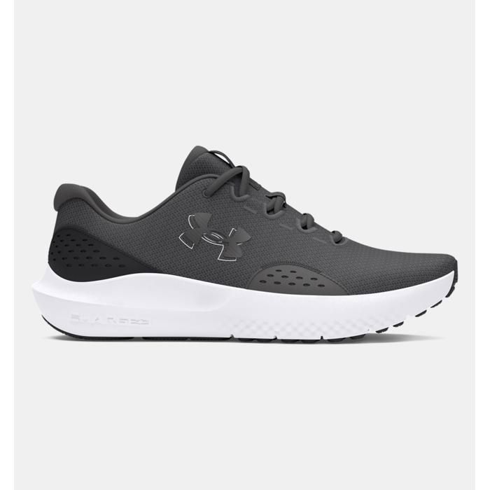 Chaussures de course - UNDER ARMOUR - UA Charged Surge 4 - Gris - Amorti amélioré - Confort & soutien Chaussures de course - UNDER ARMOUR - UA Charged Surge 4 - Gris - Amorti amélioré - Confort & soutien